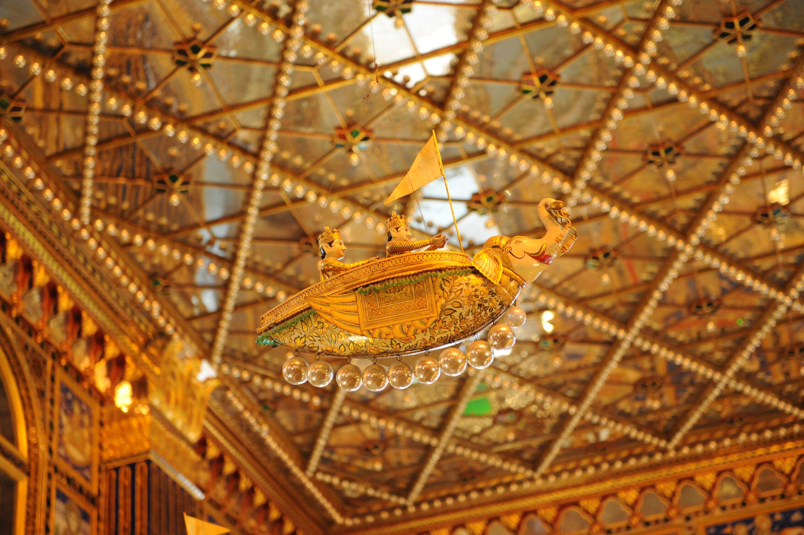 Celestial Air Ships at Ajmer Jain Temple