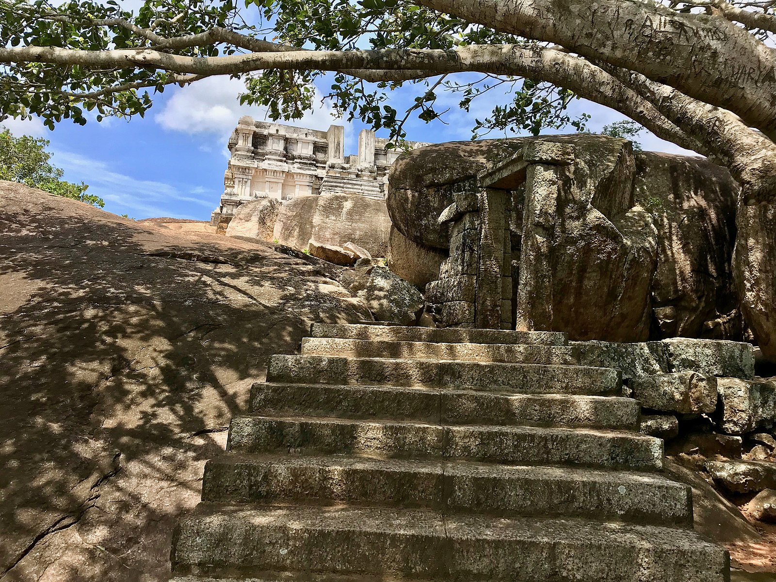 Chitral rock cut Jain temple, Kanyakumari, Tamil Nadu