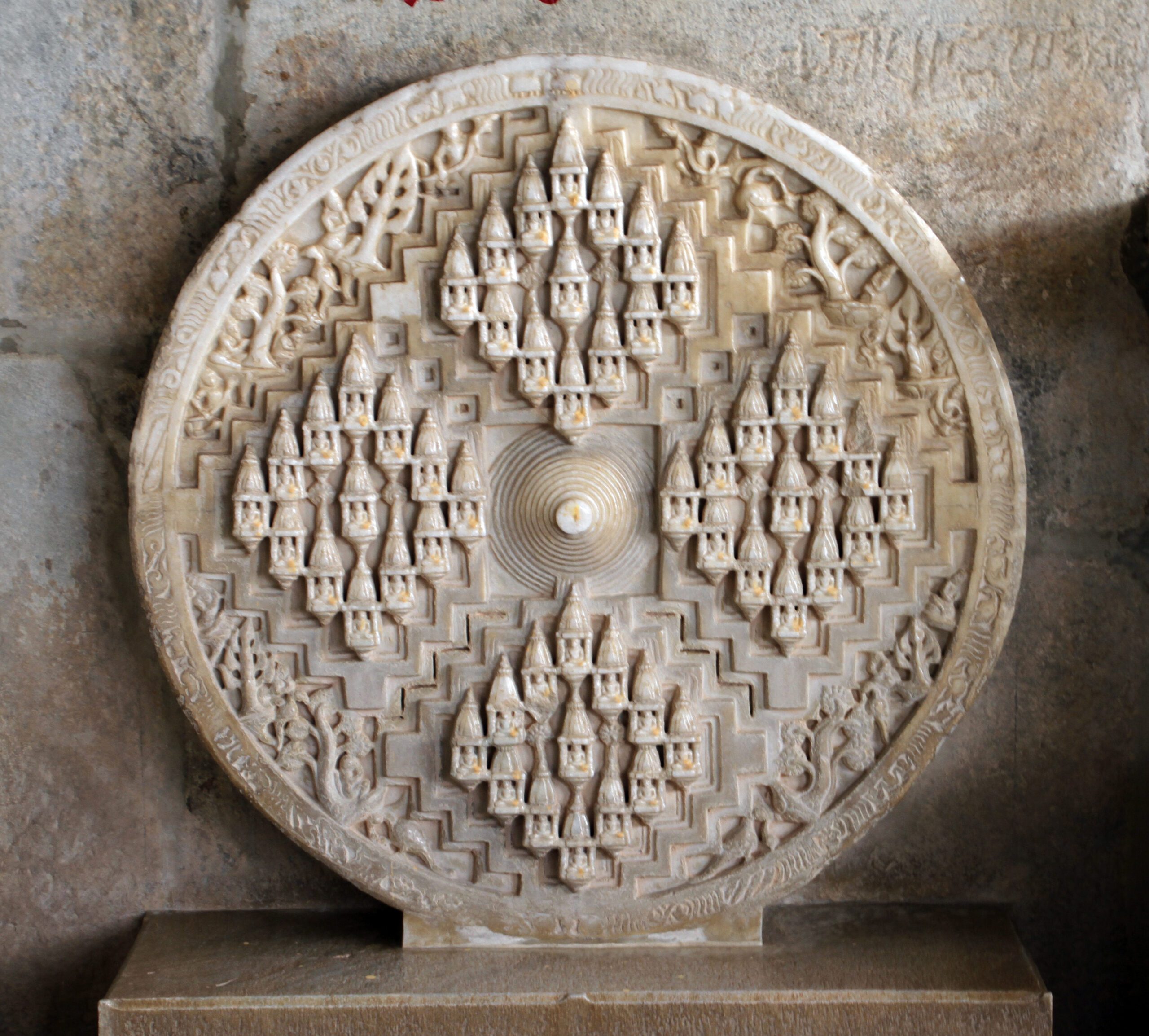 Jambudvipa Rachna Adinath at Ranakpur Jain Temple