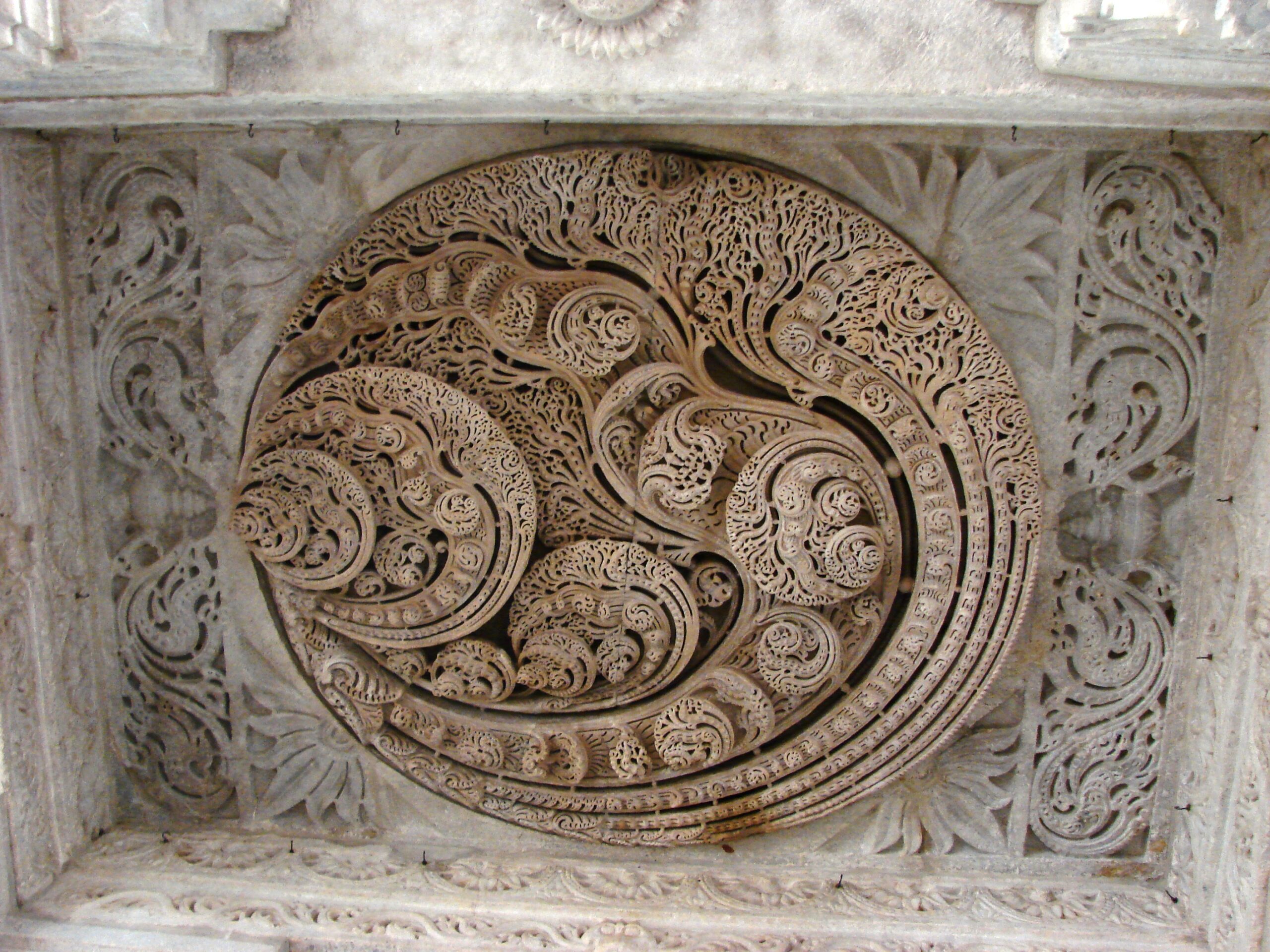 Kalpavriksha illustration in Dilwara Jain Temple Mount Abu