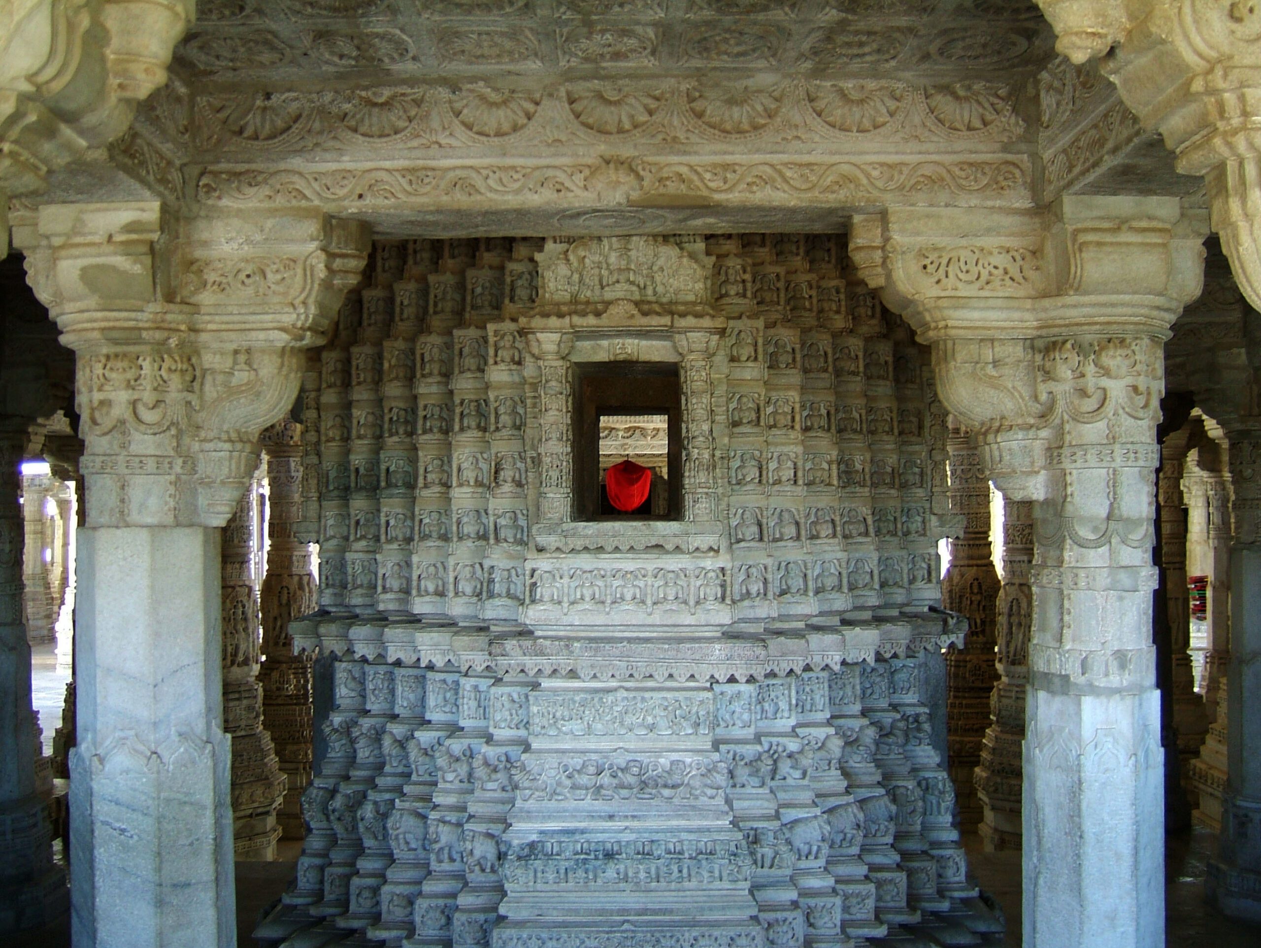 Main shrine at Rankapur Jain Temple