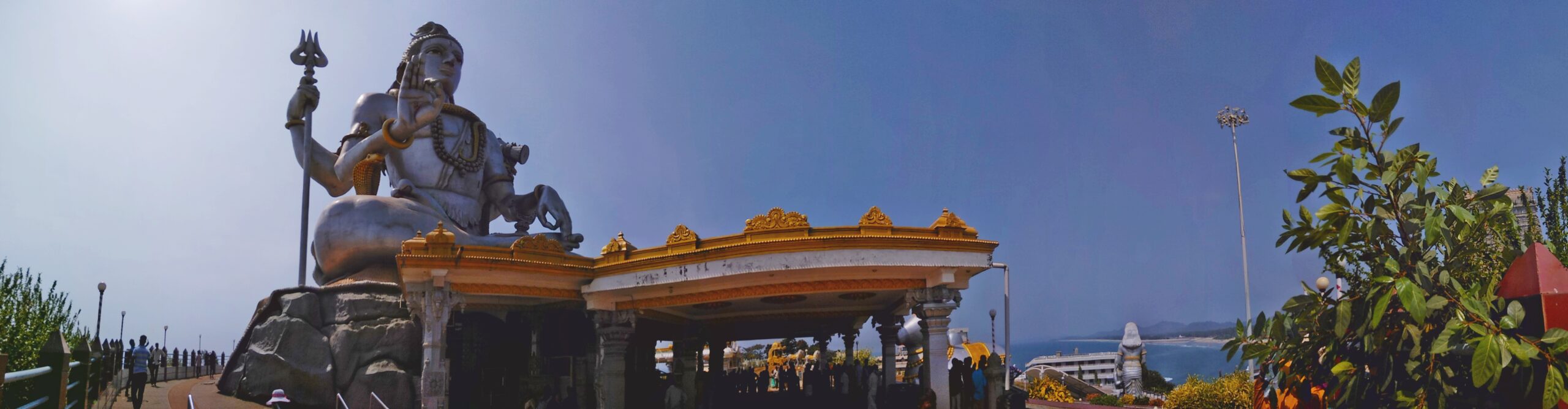 Murudeswar Shiva Temple Panoramic view