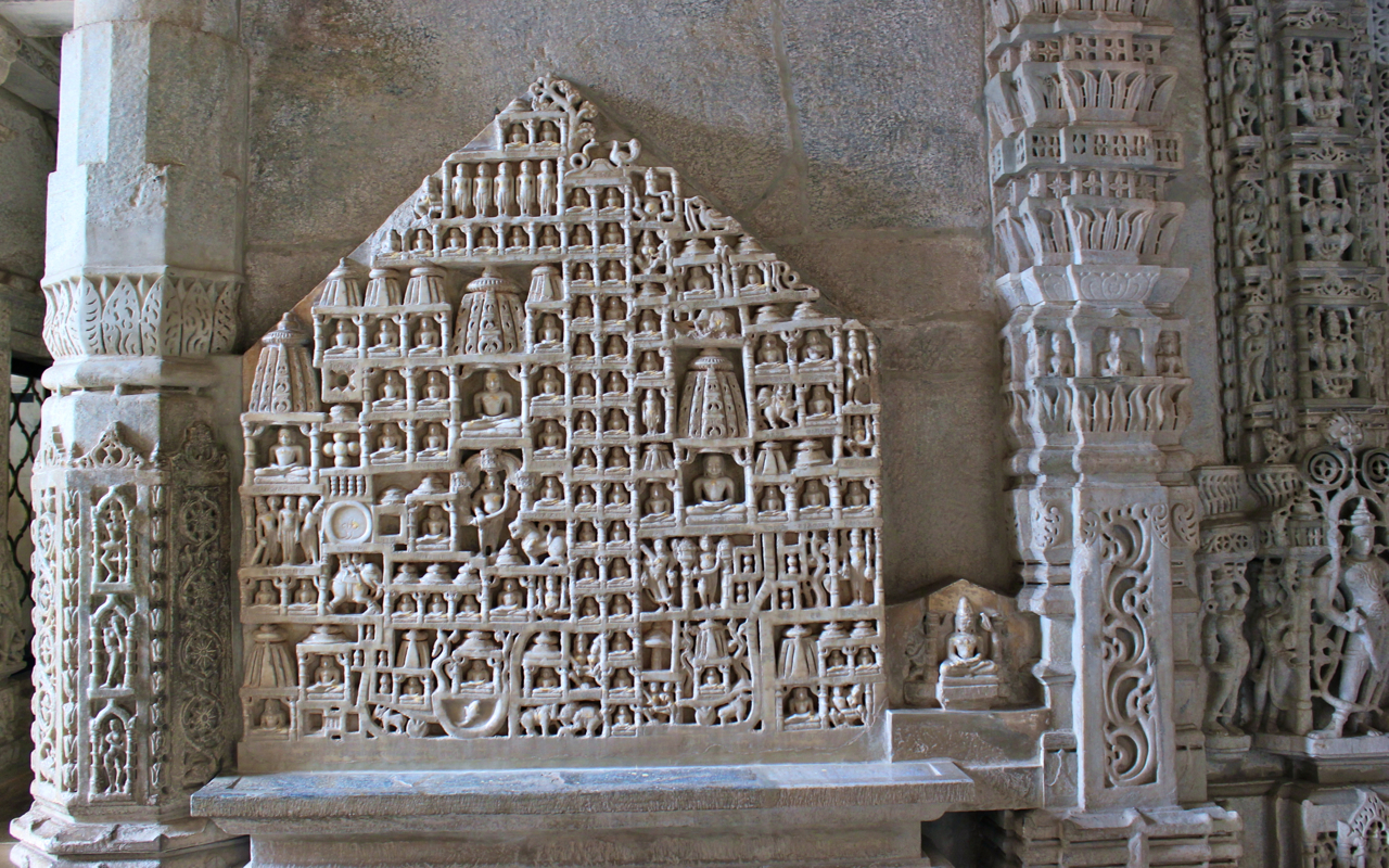 Thirthankars at Rankpur Jain Temple