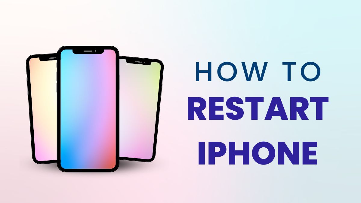 Restart iphone