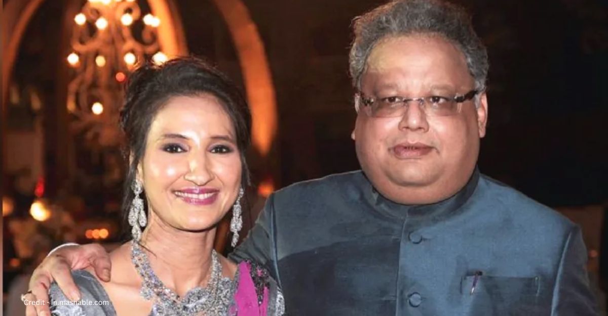 Rakesh Jhunjhunwala wife