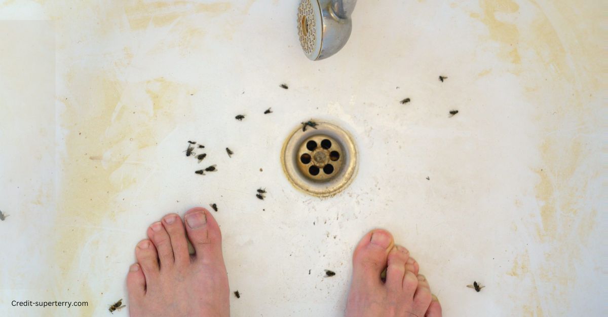 get rid of fruit flies in drain