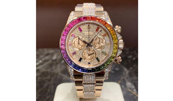 Anant Ambani Watch Collection Rolex Daytona Rainbow